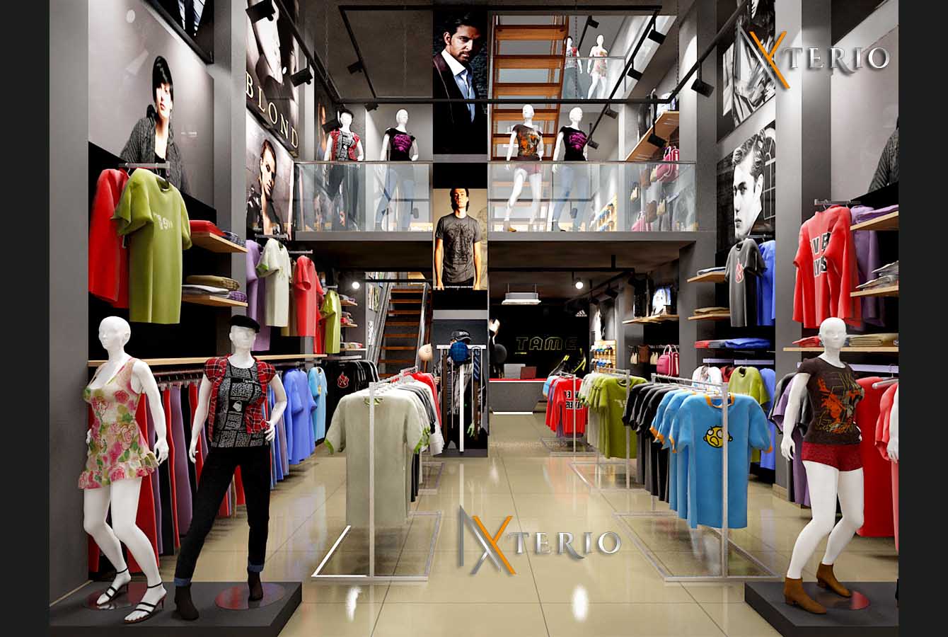 NXterio retail shop front design